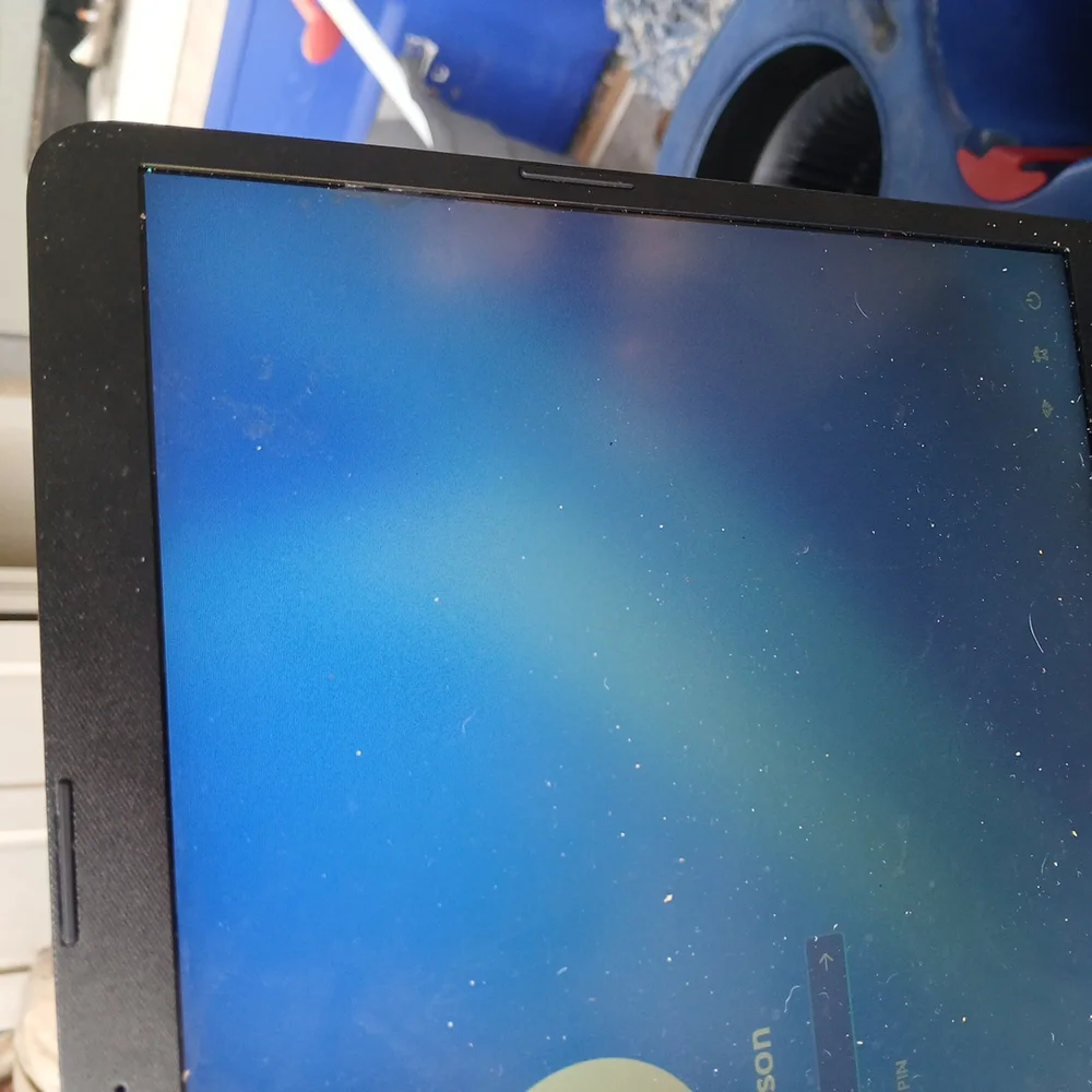 HP Blue Laptop